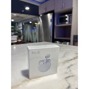 Brand New Sealed In Box Pro 6 TWS Wireless Earbuds Bluetooth